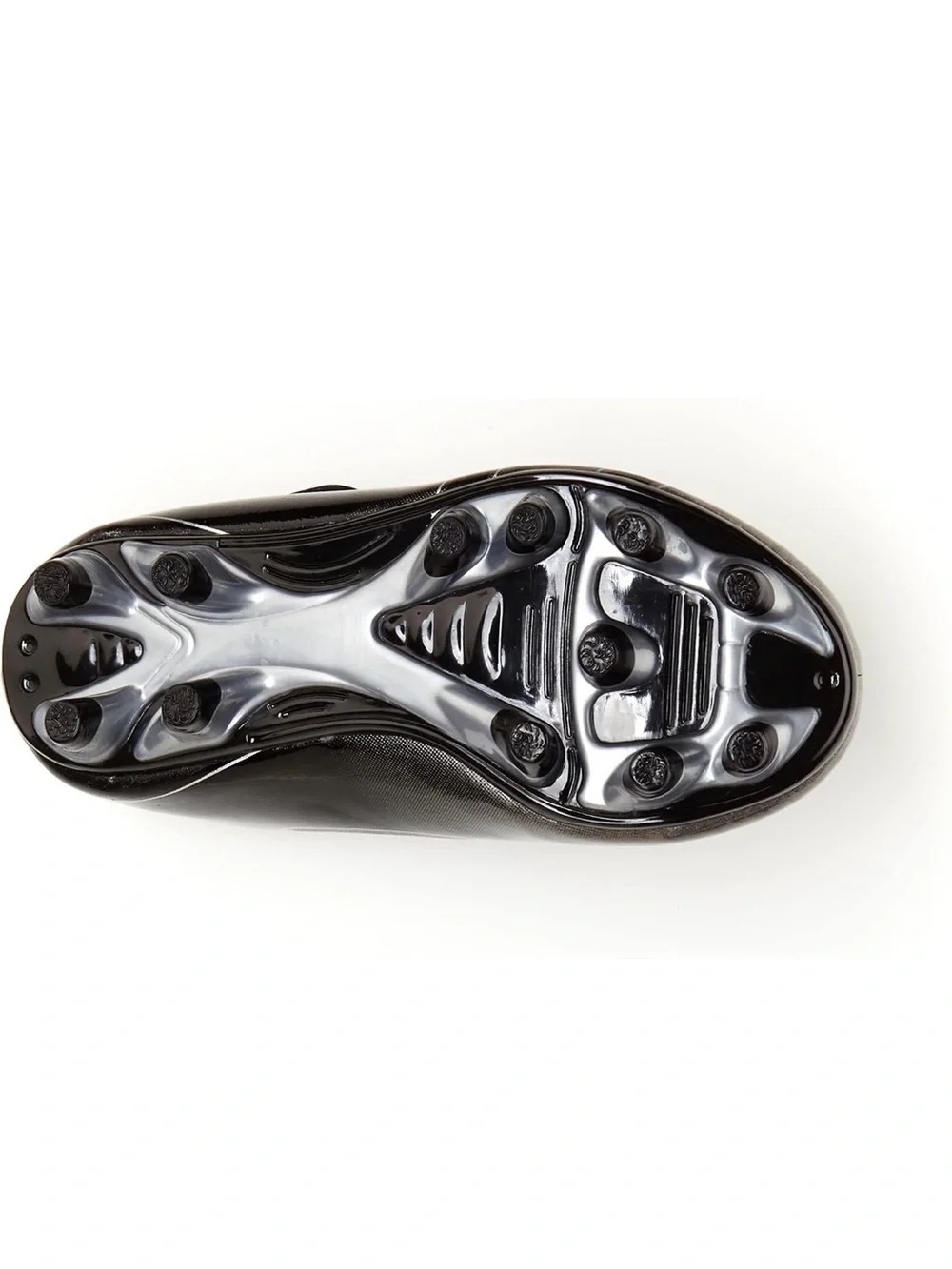 Carter’s black & silver soccer cleats, 8